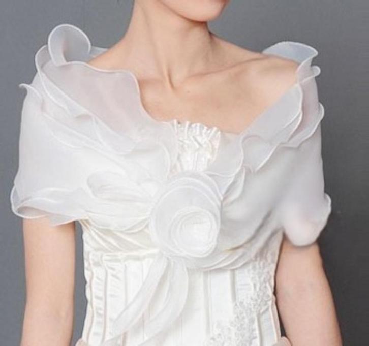 nieuwe stola wit, Kleding | Dames, Trouwkleding en Trouwaccessoires, Nieuw, Accessoires, Wit, Ophalen of Verzenden