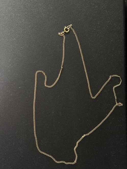 14 karaat gouden ketting, Sieraden, Tassen en Uiterlijk, Kettingen, Zo goed als nieuw, Goud, Goud, Ophalen of Verzenden