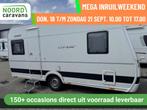 Dethleffs Camper 450 AIRCO + VOORTENT + FRANSBED, Caravans en Kamperen, Caravans, -, -, Bedrijf, -