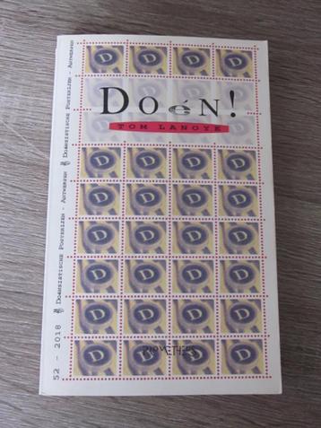 doen! tom lanoye doen colums humo boek colum columnist zegel beschikbaar voor biedingen