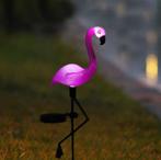 Lichtgevende Kunst Flamingo Tuin Decoratie Lamp Vogel, Verzenden, Nieuw, Kunststof, Dierenbeeld