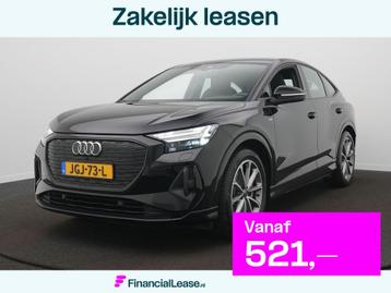 Audi Q4 Sportback e-tron 40 S edition 77 kWh S-Line | Adapti beschikbaar voor biedingen