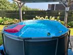 Zeer compleet Bestway zwembad 4,80 x 3,05 x 1,07, Ophalen, Gebruikt, 80 tot 120 cm, 300 cm of meer