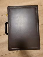 Lederlook  Aktetas / Documentenkoffer, Ophalen of Verzenden, Gebruikt