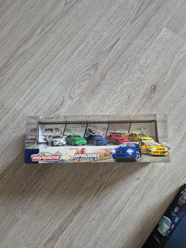 Majorette Japan Series 5 Pieces Giftpack, Hobby en Vrije tijd, Modelauto's | Overige schalen, Nieuw, Auto, Ophalen of Verzenden