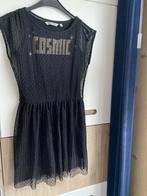 Jurk Garcia Jeans Cosmic Zwart 2 in 1 Maat 140 146, Gebruikt, Meisje, Garcia Jeans, Ophalen of Verzenden