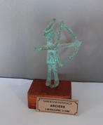 Schattig bronzen beeldje van een  boogschutter., Ophalen of Verzenden
