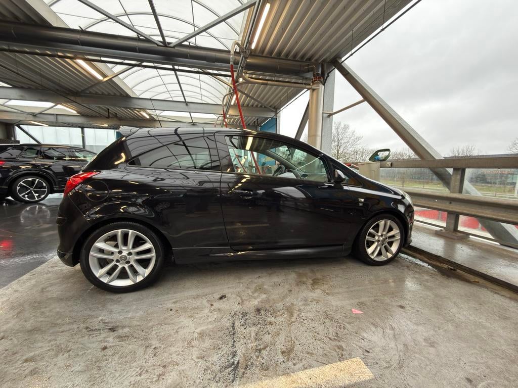 Opel Corsa 1.2 Ecoflex 51KW 3D 2011 Zwart, Voorwielaandrijving, 450 kg, 40 €/maand, 4 cilinders