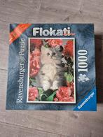 Ravensburger Puzzel - Flokati Line - 1000 stukjes, Ophalen of Verzenden, 500 t/m 1500 stukjes, Zo goed als nieuw, Legpuzzel