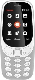 Nieuwe Nokia 3310 2G Grijs, Telecommunicatie, Ophalen of Verzenden, Zo goed als nieuw