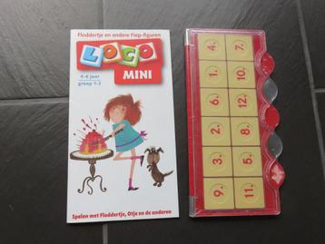 Mini loco set met boekje Spelen met Floddertje 4-6jaar. beschikbaar voor biedingen