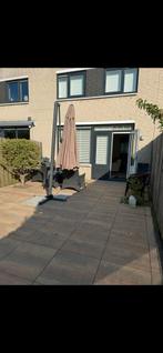 Taupe parasol van Tuin Wereld, Tuin en Terras, Parasols, Ophalen of Verzenden