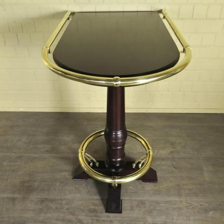 Statafel Wandtafel Mahoniehout 1,34 m Art. Nr.: 23673AE, Huis en Inrichting, Tafels | Statafels, Nieuw, Ophalen