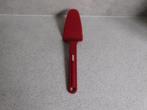 Tupperware Keukenhulpje Taartschep Rood, Huis en Inrichting, Ophalen of Verzenden, Zo goed als nieuw, Rood, Overige typen