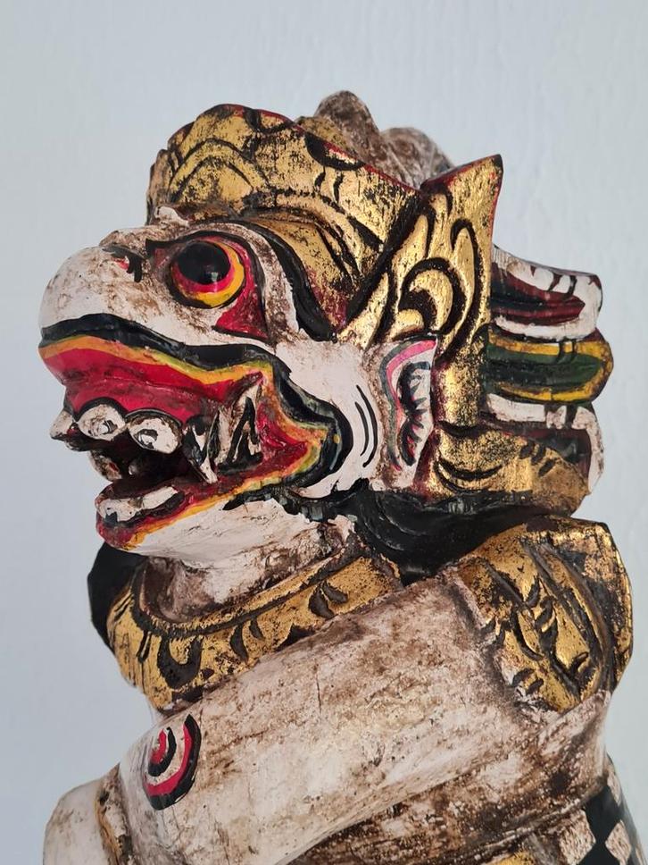 Keris drager - Keris Kris houder Hanuman, Antiek en Kunst, Kunst | Niet-Westerse kunst, Ophalen of Verzenden