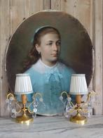 Franse sfeerlampen 2 stuks, Ophalen of Verzenden