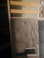 Mooie beige bedombouw inclusief matras 140cm, Huis en Inrichting, Slaapkamer | Bedden, Ophalen, Gebruikt, Beige, 140 cm