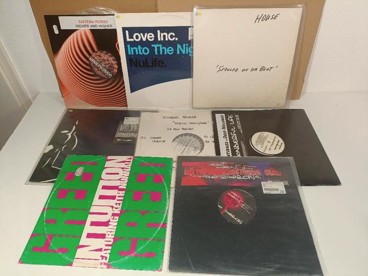 Dance Vinyl Platen Collectie, Cd's en Dvd's, Vinyl | Dance en House, Gebruikt, Techno of Trance, 12 inch, Ophalen