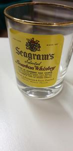 whisky glazen vintage met gouden rand, Ophalen of Verzenden