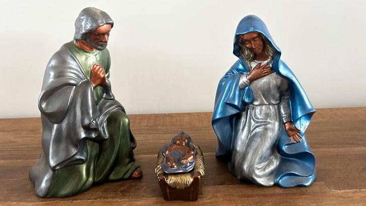 Handgemaakte Kerststal Compleet, Diversen, Kerst, Zo goed als nieuw, Ophalen