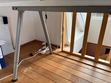 Bureau Wit Ikea type Galant in hoogte verstelbaar - afbeelding 3