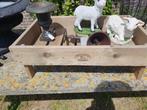 Houten krat op pootjes, Ophalen, Tuin, Minder dan 60 cm, *