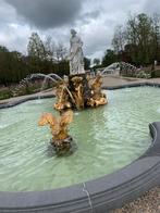 Redelijk kleine fontein van goud en marmer, Tuin en Terras, Waterpartijen en Fonteinen, Nieuw, Overige materialen, Ophalen of Verzenden