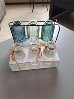 Leuke bloemen flesjes, Ophalen, Overige kleuren, Minder dan 50 cm, Glas