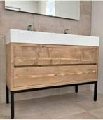 Badmeubel Steigerhout, industrieel (TIP!), Nieuw, Minder dan 100 cm, Wasbak of Wastafel, 25 tot 50 cm