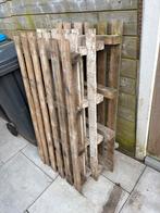 Gratis pallets, 4 stuks, Doe-het-zelf en Verbouw, Hout en Planken, Ophalen, Zo goed als nieuw, Pallet, Minder dan 200 cm