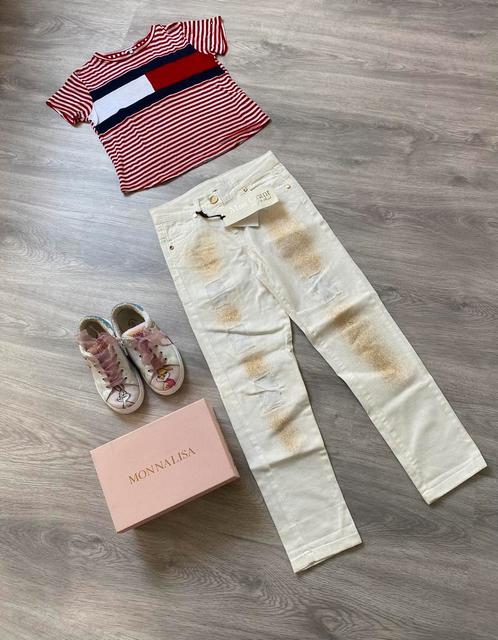 Mooi merk pakket van Monnalisa en Miss Grant, Kinderen en Baby's, Kinderkleding | Kinder-kledingpakketten, Zo goed als nieuw, Maat 128