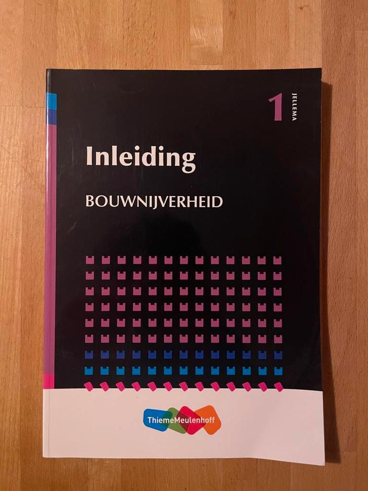 Jellema 1 Bouwnijverheid, Boeken, Studieboeken en Cursussen, Gelezen, HBO, Beta, Ophalen of Verzenden