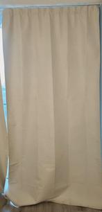 GAMMA Verduisterende Gordijnen 140x270 (Zand) - ZGAN, Huis en Inrichting, Ophalen, Crème, 200 cm of meer, Zo goed als nieuw