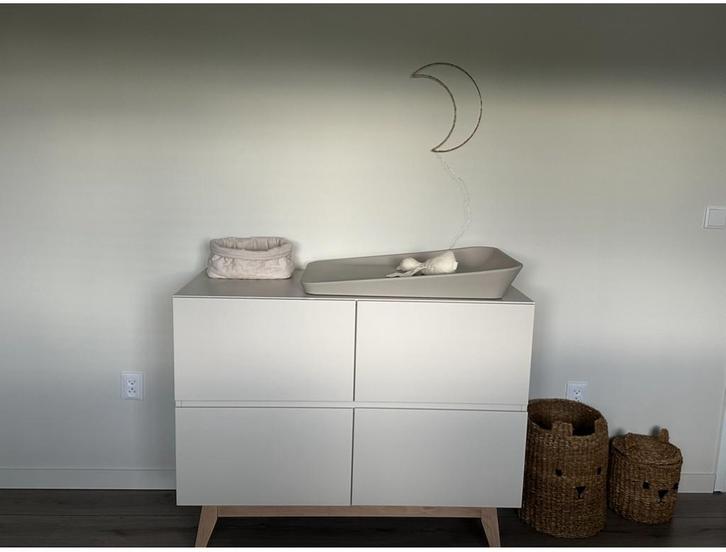 Quax trendy commode - clay, Kinderen en Baby's, Kinderkamer | Commodes en Kasten, Zo goed als nieuw, 90 tot 105 cm, 50 tot 70 cm