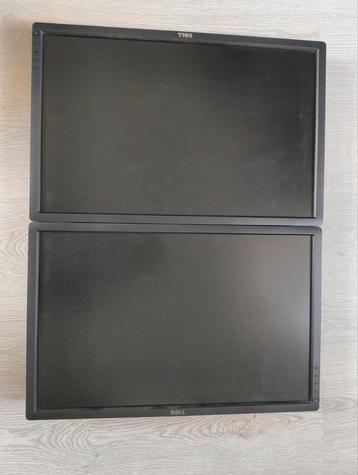 2x Dell UltraSharp U2412M Zwart beschikbaar voor biedingen