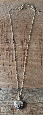 Ovale medaillonketting (bijoux) – goudkleurig, verstelbaar, Overige materialen, Verstelbaar, Nieuw, Ophalen of Verzenden