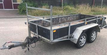 Te koop solide tandemasser / aanhanger  beschikbaar voor biedingen