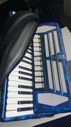 Muziek instrument, Gebruikt, Delicia, 120-bas, Met riemen