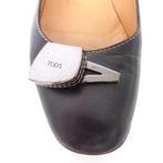 Tod's: z.g.a.n. zwarte ballerina maat 37, Verzenden, Zo goed als nieuw, Tod's, Instappers