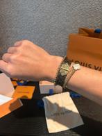 Louis vuitton monogram armband 17, Sieraden, Tassen en Uiterlijk, Armbanden, Ophalen of Verzenden, Zo goed als nieuw, Bruin, Zilver