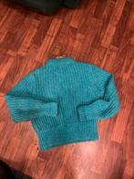 Turquoise H&M Trui - Maat XS valt M,40% alpaca, Kleding | Dames, Truien en Vesten, Ophalen of Verzenden, Gedragen, Maat 38/40 (M)