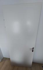 Witte opdekdeur svedex, Doe-het-zelf en Verbouw, Deuren en Horren, Ophalen, Kunststof, 80 tot 100 cm, 215 cm of meer