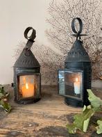 Antiek Franse 19e eeuws, ronde lantaarns, Antiek en Kunst, Ophalen of Verzenden