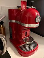 KitchenAid Nespresso Rood Koffiemachine - Perfecte Espresso!, Koffiemachine, Ophalen of Verzenden, Zo goed als nieuw, 1 kopje