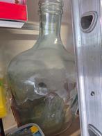 Grote zware fles vaas, Ophalen of Verzenden, Gebruikt