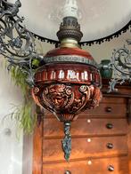 Schippertje hanglamp, elektrisch, Ophalen