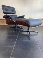 Herman Miller Eames Lounge Chair met Ottoman, Palissander, Nieuw, Ophalen of Verzenden, Deisn, 50 tot 75 cm