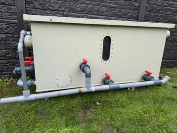 💥MEGA filter!!💥 Filtreco 3 chamber moving bed + sieve beschikbaar voor biedingen