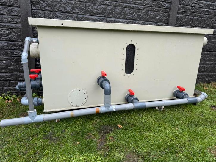 💥MEGA filter!!💥 Filtreco 3 chamber moving bed + sieve, Tuin en Terras, Vijver-toebehoren, Zo goed als nieuw, Vijverfilter, Ophalen