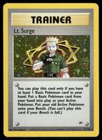 Lt. Surge 17/132 - Gym Heroes (NM), Verzenden, Gebruikt